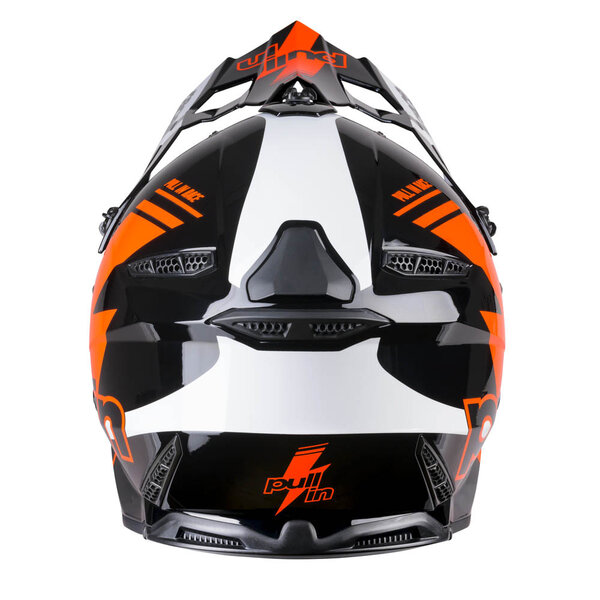 Pull In Helmet For Adult Race Orange 2024