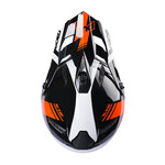 Pull In Helmet For Adult Race Orange 2024