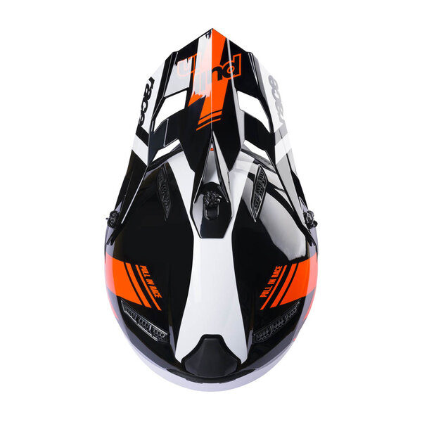 Pull In Helmet For Adult Race Orange 2024