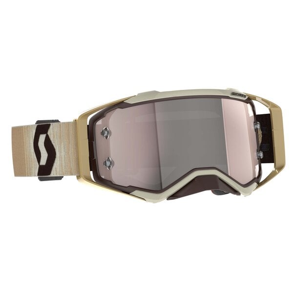 Scott Goggle Prospect Beige/Brown Silver Chrome Works