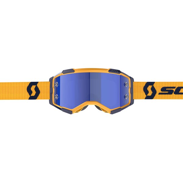 Scott Goggle Fury Dark Yellow/Dark Blue Blue Chrome Works