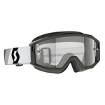 Scott Goggle Split OTG Premium Black/White Clear Works (Speciaal Voor Brildragers)