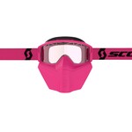 Scott Goggle Primal Safari Facemask Pink/Black - Rose Lens