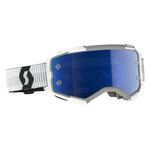 Scott Goggle Fury White Blue Chrome Works