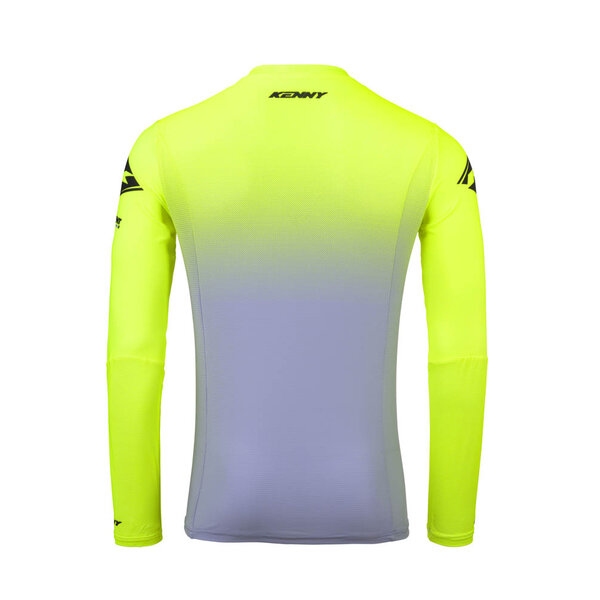 Performance Jersey Gradient Grey Neon Yellow