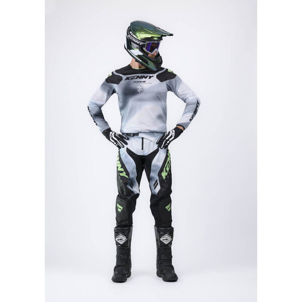 Force Pant For Adult Fog Grey / Neon Green