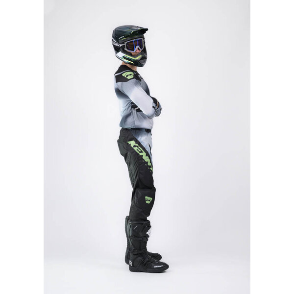 Force Pant For Adult Fog Grey / Neon Green