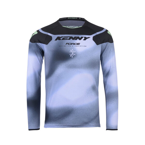 Force Jersey For Adult Fog Grey / Neon Green