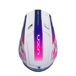 Performance Helmet Gradient ( White / Pink / Blue )
