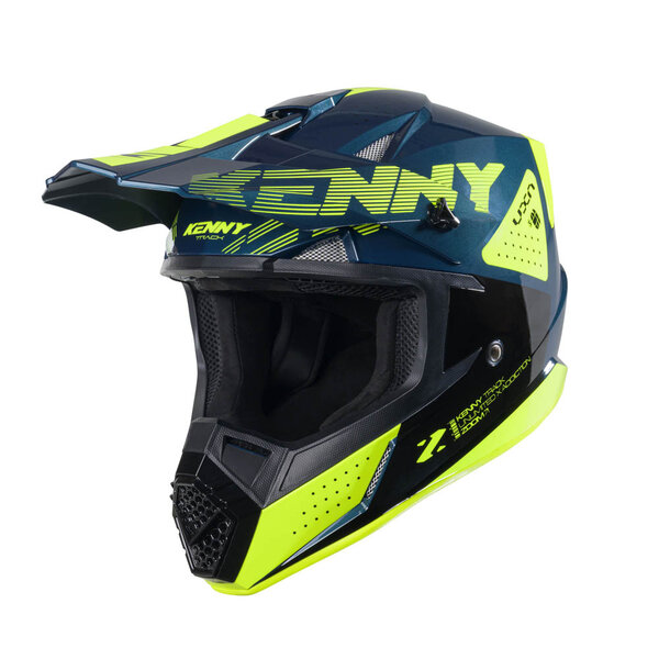 Track Helmet Graphic Zoom Petrol