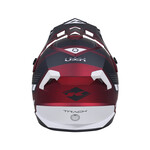 Track Helmet Graphic Candy Red Matt