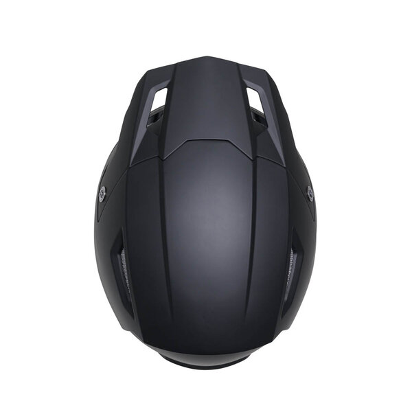 Trial Up Helmet Solid Black Matt