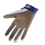 Track Gloves Navy red