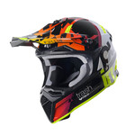 Pull In Helmet For Adult Trash Neon