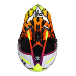 Pull In Helmet For Adult Trash Neon