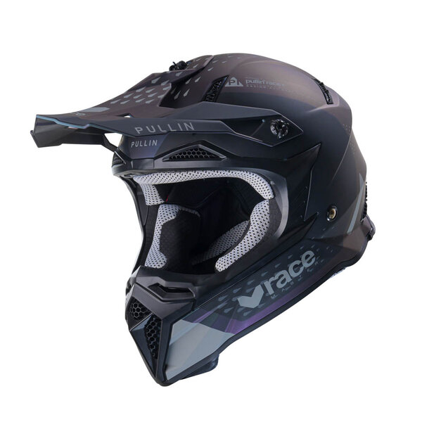 Pull In Helmet For Kid Master Prism Black