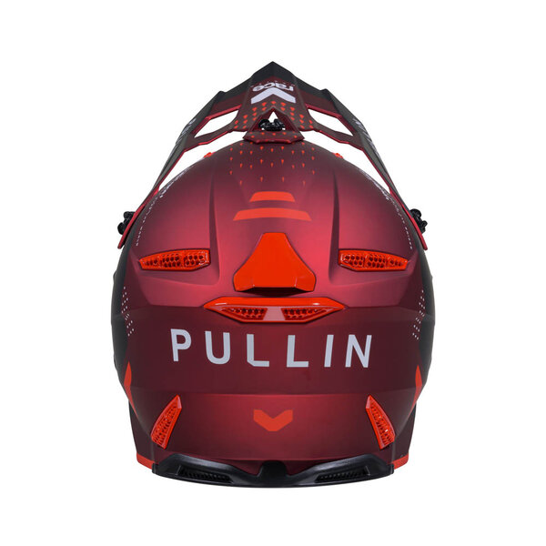Pull In Helmet For Kid Master Red Matt