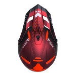 Pull In Helmet For Kid Master Red Matt