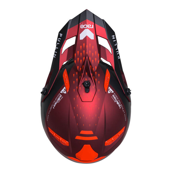Pull In Helmet For Kid Master Red Matt