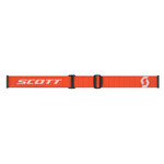 Scott Goggle Split OTG Orange Clear Works (Speciaal Voor Brildragers)