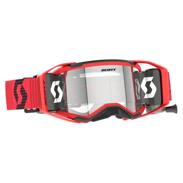 Scott Goggle Prospect 2.0 WFS Red/Black Clear Works ( 50 mm Roll Off )