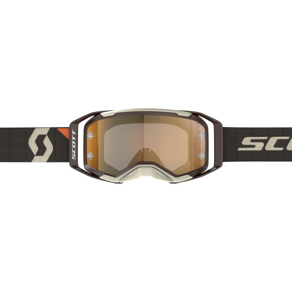 Scott Goggle Prospect 2.0 AMP Chrome Deep Brown/Beige Gold Chrome Works
