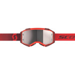 Scott Goggle Fury Red Silver Chrome Works