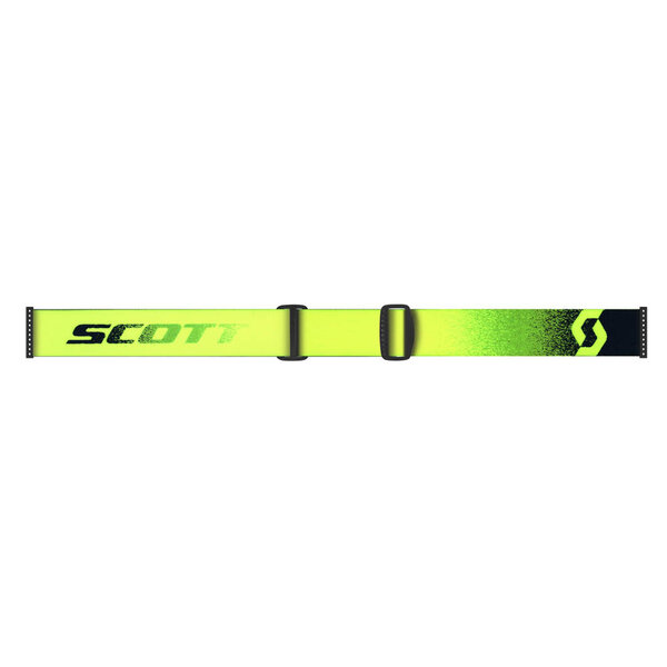 Scott Goggle Fury WFS Neon Yellow Clear Works ( 50 mm Roll Off ))