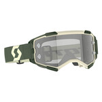 Scott Goggle Fury LS Kaki Green Light Sensitive Grey Works