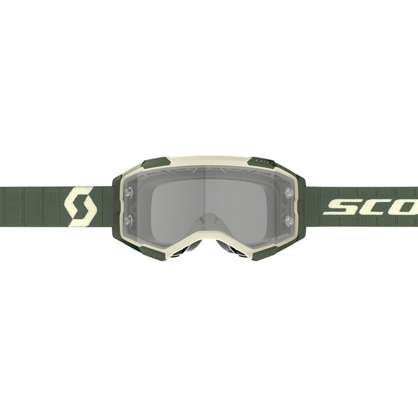 Scott Goggle Fury LS Kaki Green Light Sensitive Grey Works