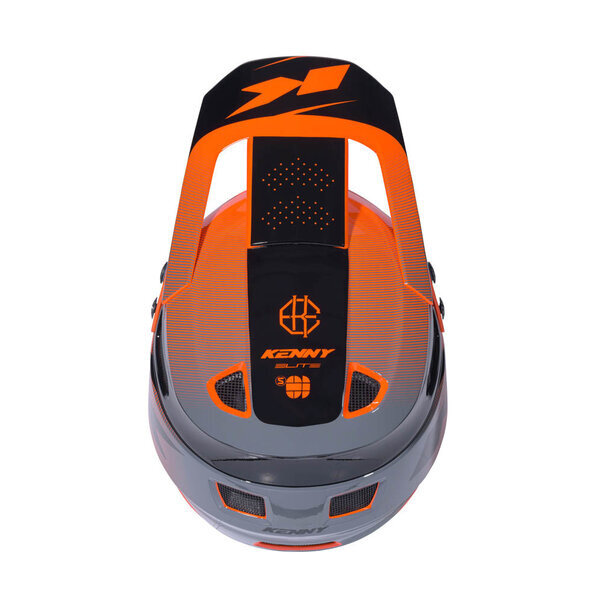 Elite BMX Helmet Peak Orange