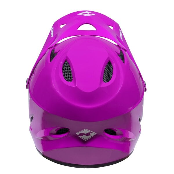 Down Hill BMX Helmet Solid Purple