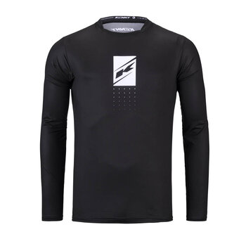 BMX Prolight Jersey for Kid Solid Black