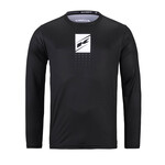 BMX Elite Jersey for Kid Solid Black