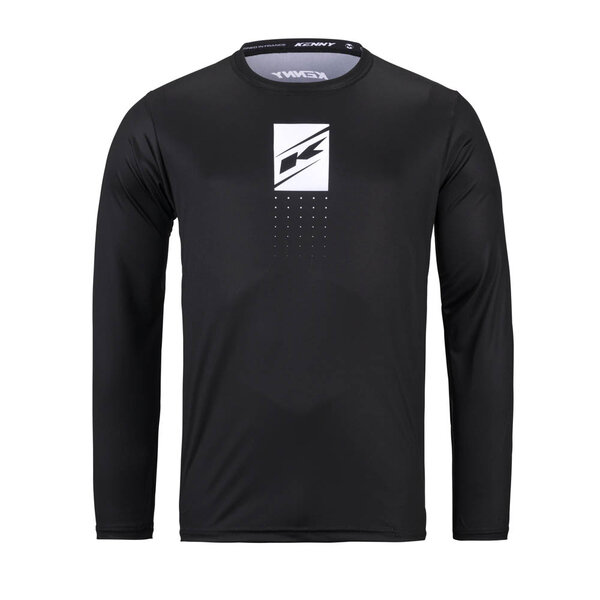 BMX Elite Jersey for Kid Solid Black