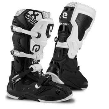 Eleveit X Legend EVO MX Boots Black White