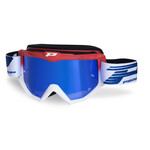 Progrip Goggle Atzaki 3201 Red White / Blue Chrome Lens / AntiScratch