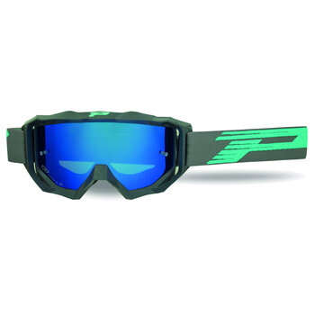 Progrip Goggle Venom 3200 Grey / Blue Chrome Lens / NoFog-AntiScratch
