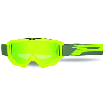 Progrip Goggle Venom 3200 Yellow Fluo / Yellow Chrome Lens / NoFog-AntiScratch