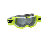 Progrip Goggle Vista 3303 Yellow Fluo White / Silver Chrome Lens / NoFog-AntiScratch