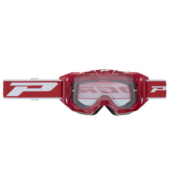 Progrip Goggle Vista N 3303 Red / Clear Lens / NoFog-AntiScratch