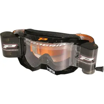 Progrip Goggle Vista 3303 Black + XXL Roll Off 50mm / Clear Lens / NoFog-AntiScratch