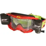 Progrip Goggle Vista 3303 Red + XXL Roll Off 50mm / Clear Lens / NoFog-AntiScratch