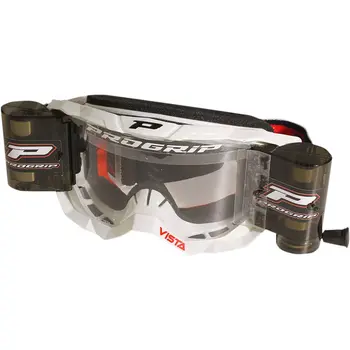 Progrip Goggle Vista 3303 White + XXL Roll Off 50mm / Clear Lens / NoFog-AntiScratch
