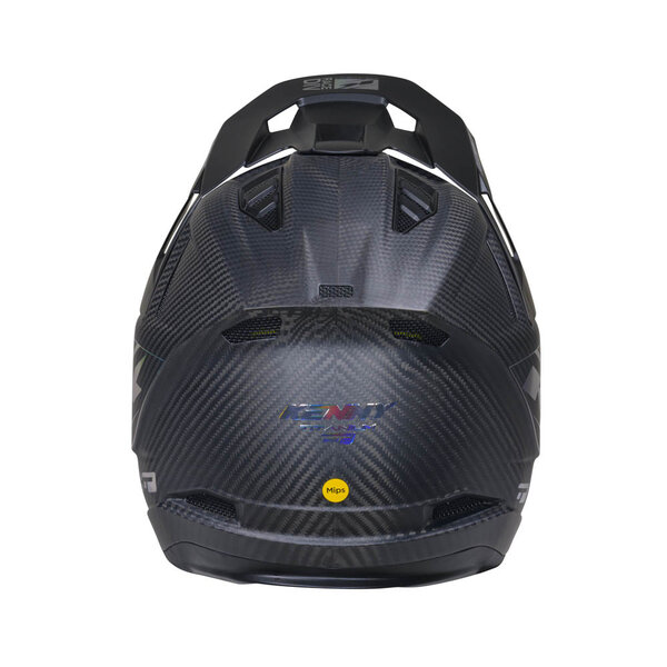 Titanium Carbon Helmet  Matt Carbon Holographic