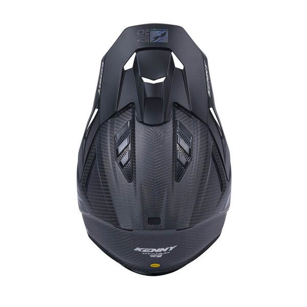 Titanium Carbon Helmet  Matt Carbon Holographic