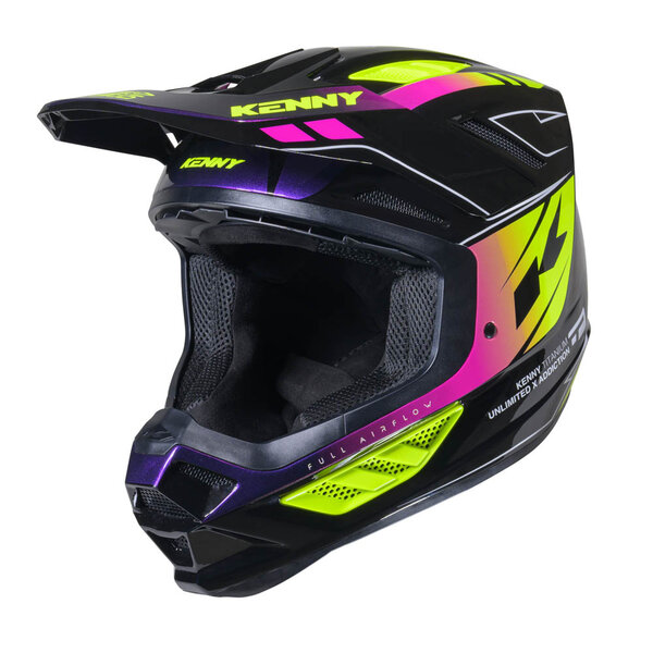 Titanium Graphic Helmet Gradient Purple