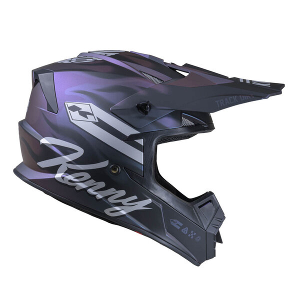 Track Helmet Graphic + Dirt
