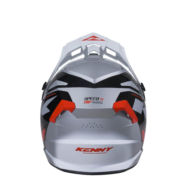 Track Helmet Graphic  Speed Black Red