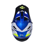 Track Helmet Graphic  Speed Neon Blue